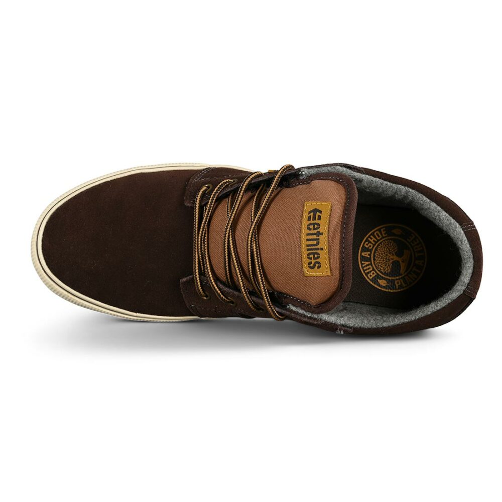 Etnies Barge LS Skate Shoes - Brown/Tan/Brown