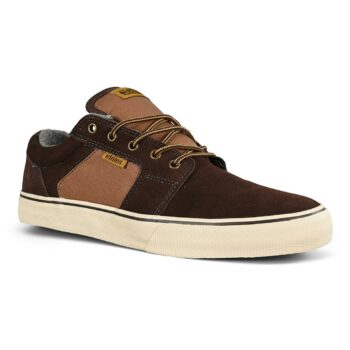 Etnies Barge LS Skate Shoes - Brown/Tan/Brown