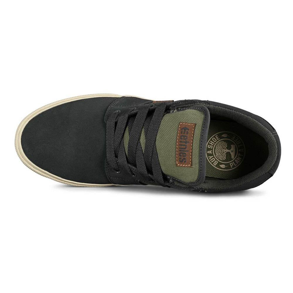 Etnies Barge LS Skate Shoes - Grey/Green