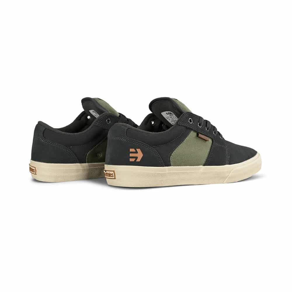 Etnies Barge LS Skate Shoes - Grey/Green