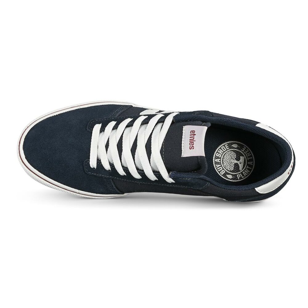 Etnies Calli-Vulc Skate Shoes - Navy/White
