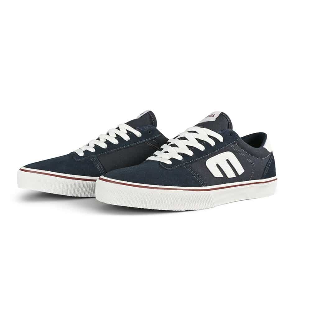 Etnies Calli-Vulc Skate Shoes - Navy/White