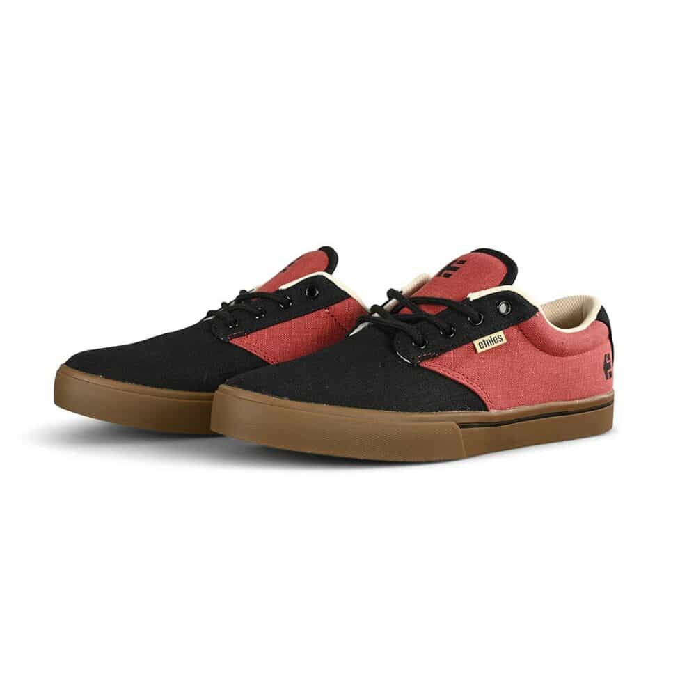 Etnies Jameson 2 Eco Skate Shoes - Black/Orange