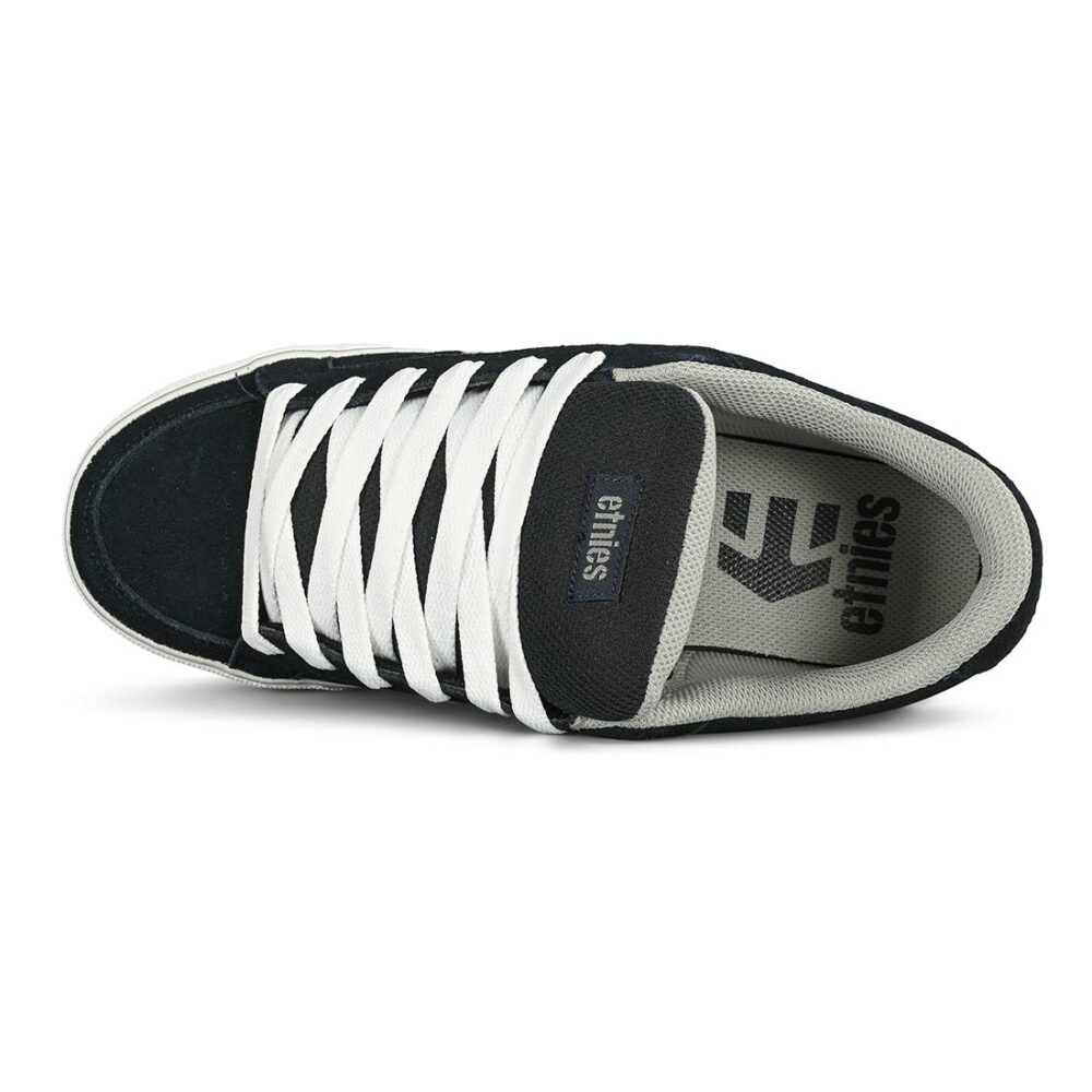 Etnies Kingpin Vulc Skate Shoes - Navy/Grey/White