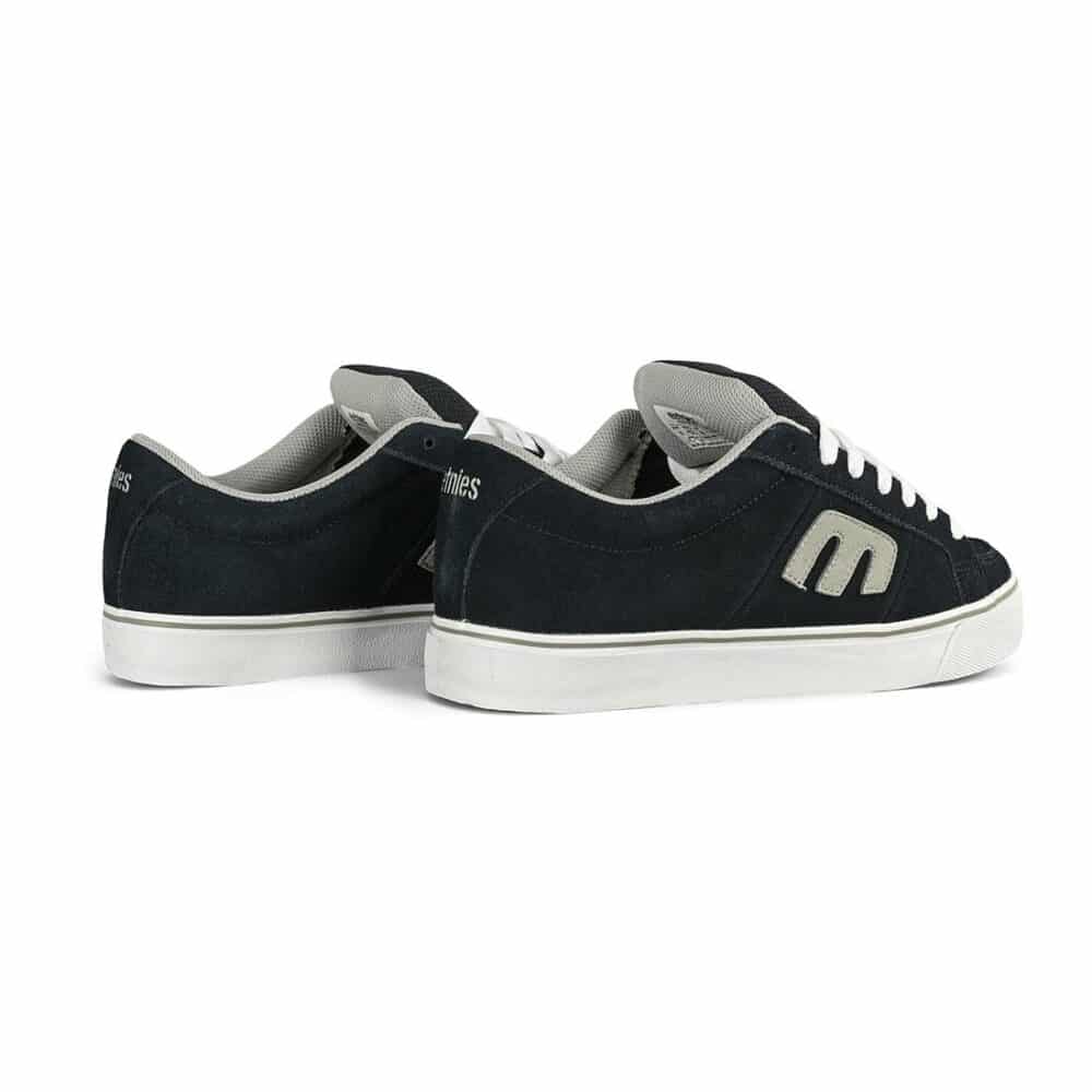 Etnies Kingpin Vulc Skate Shoes - Navy/Grey/White