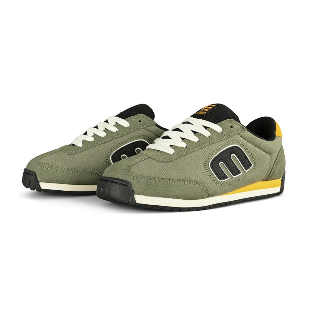 Etnies Lo-Cut II LS Skate Shoes - Olive