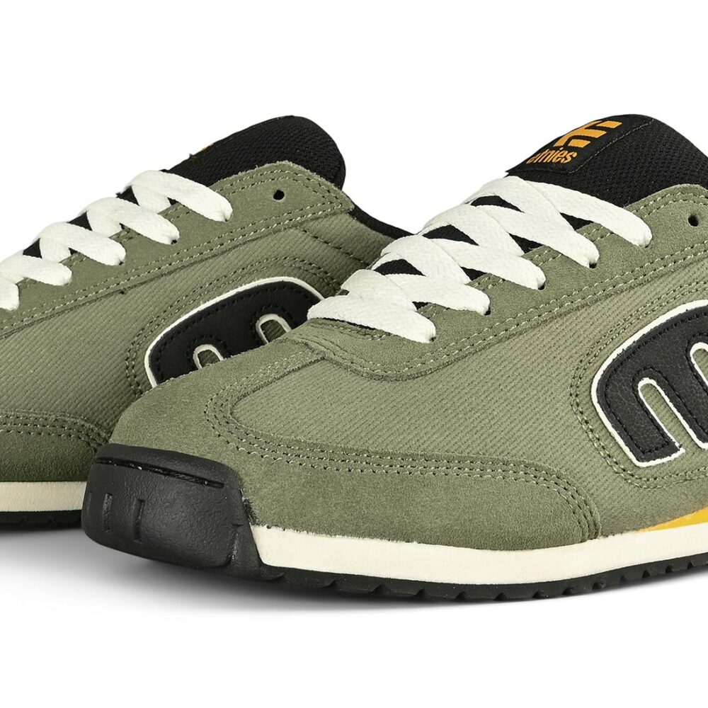Etnies Lo-Cut II LS Skate Shoes - Olive