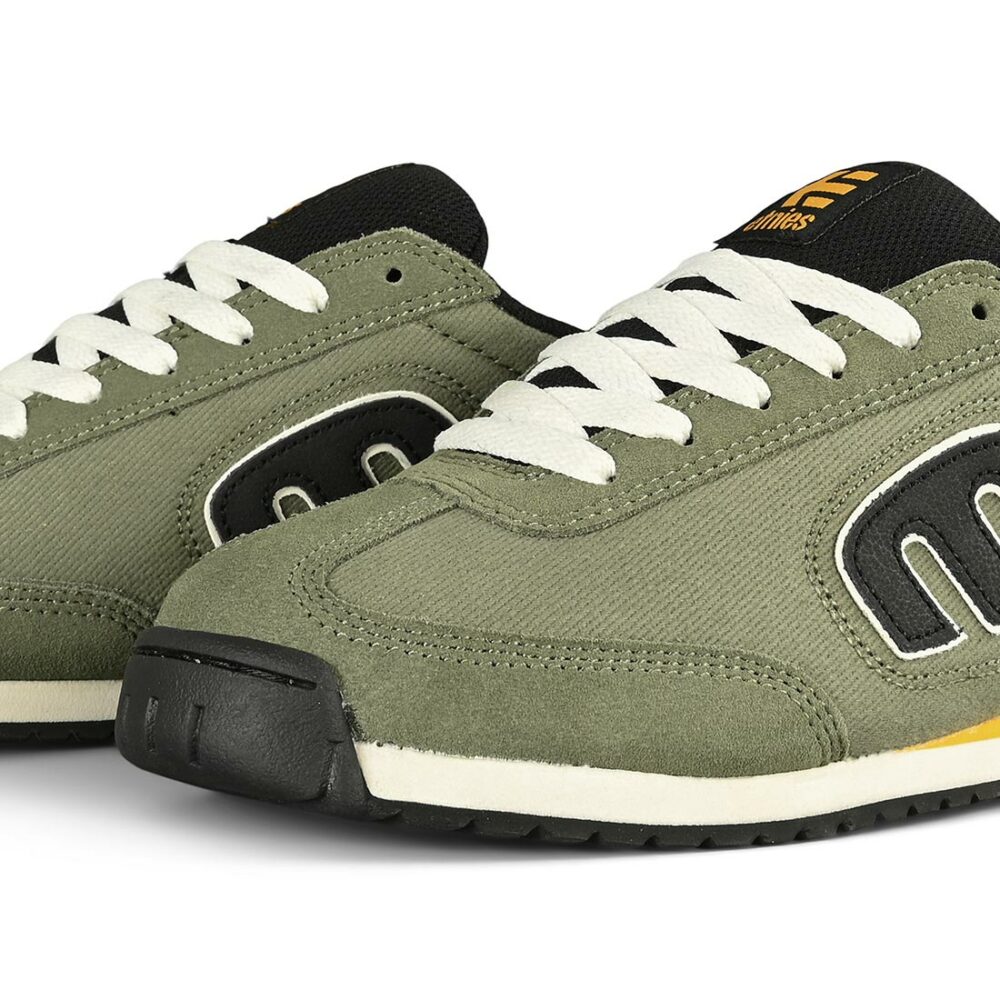 Etnies Lo-Cut II LS Skate Shoes - Olive