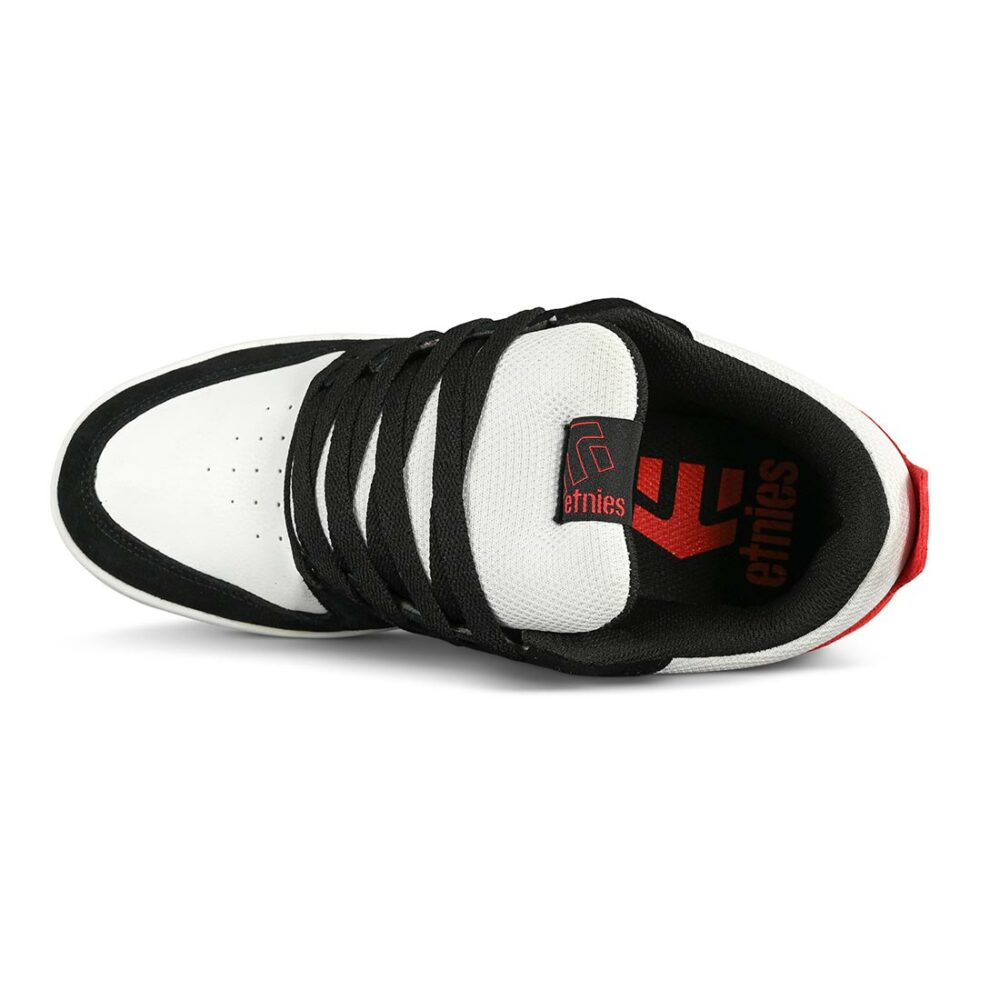 Etnies Verano Skate Shoes - Black/White/Red