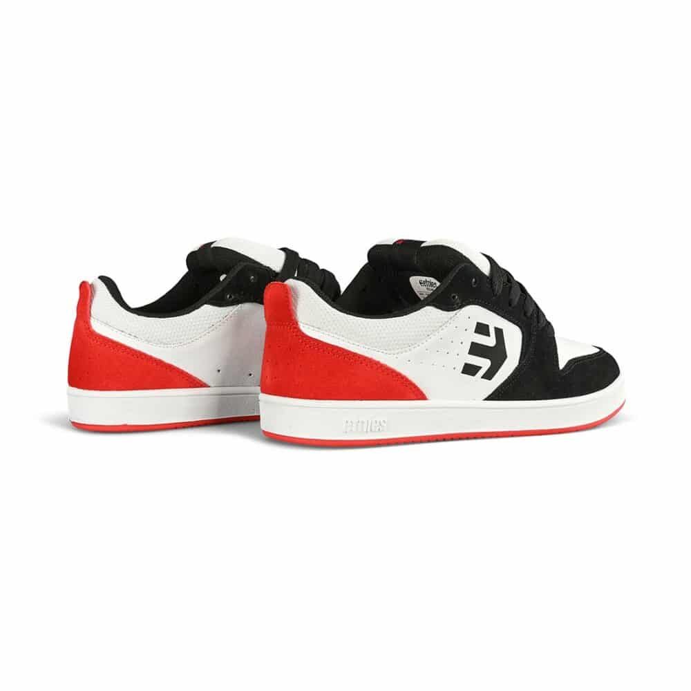 Etnies Verano Skate Shoes - Black/White/Red