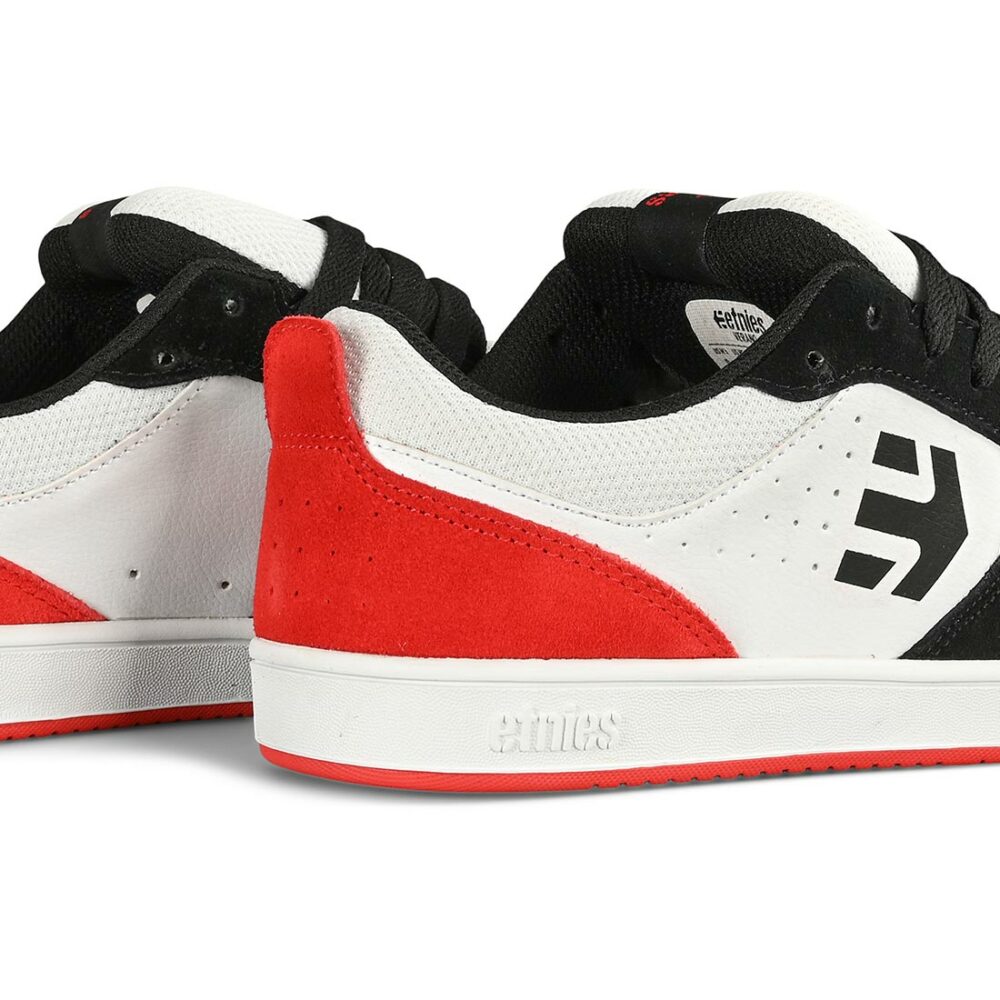 Etnies Verano Skate Shoes - Black/White/Red