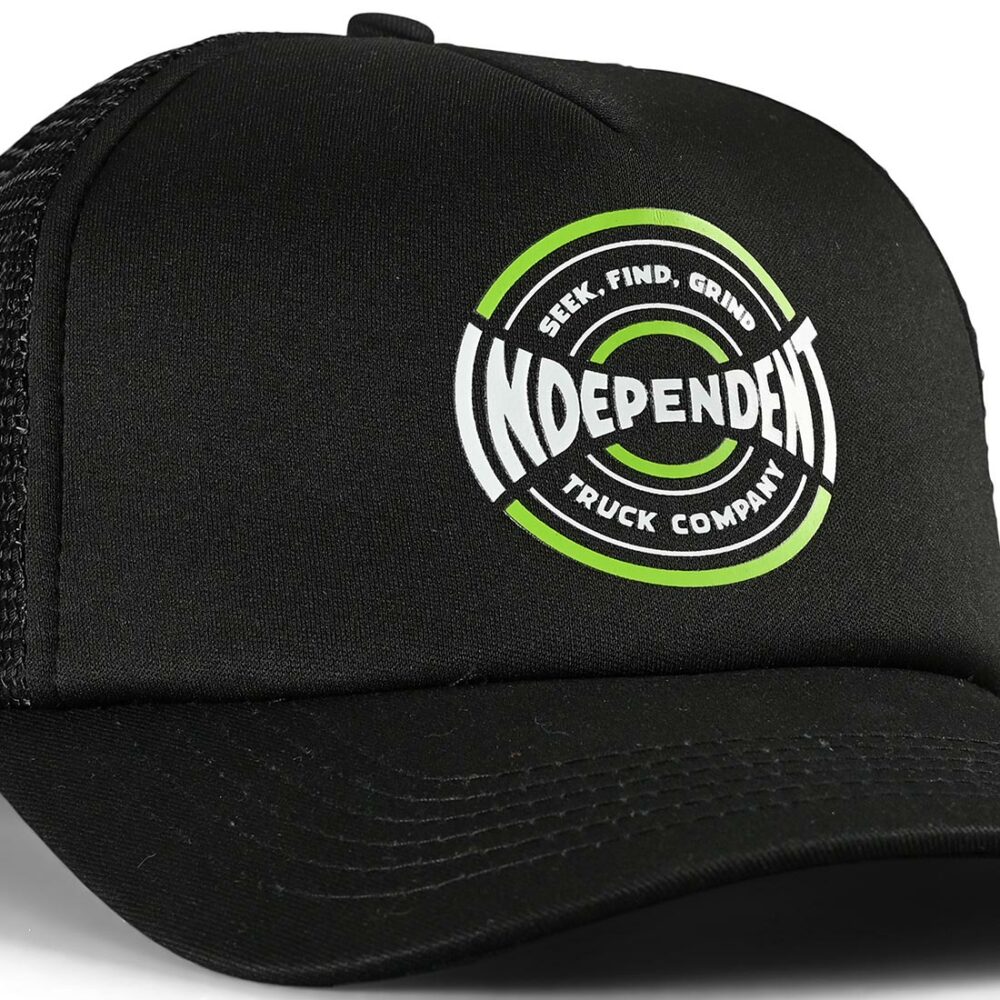 Independent SFG Span Mesh Back Cap - Black/Black