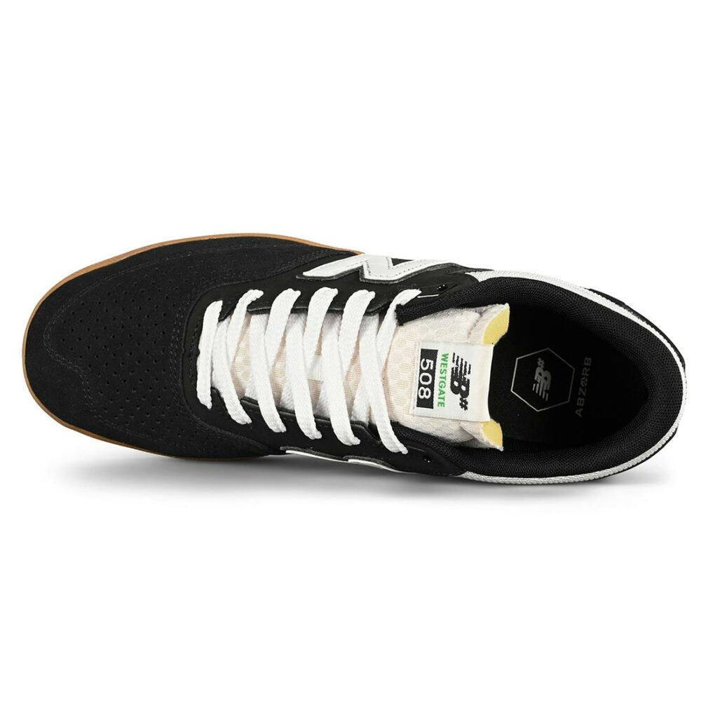 New Balance Numeric 508 Westgate Skate Shoes - Black/White