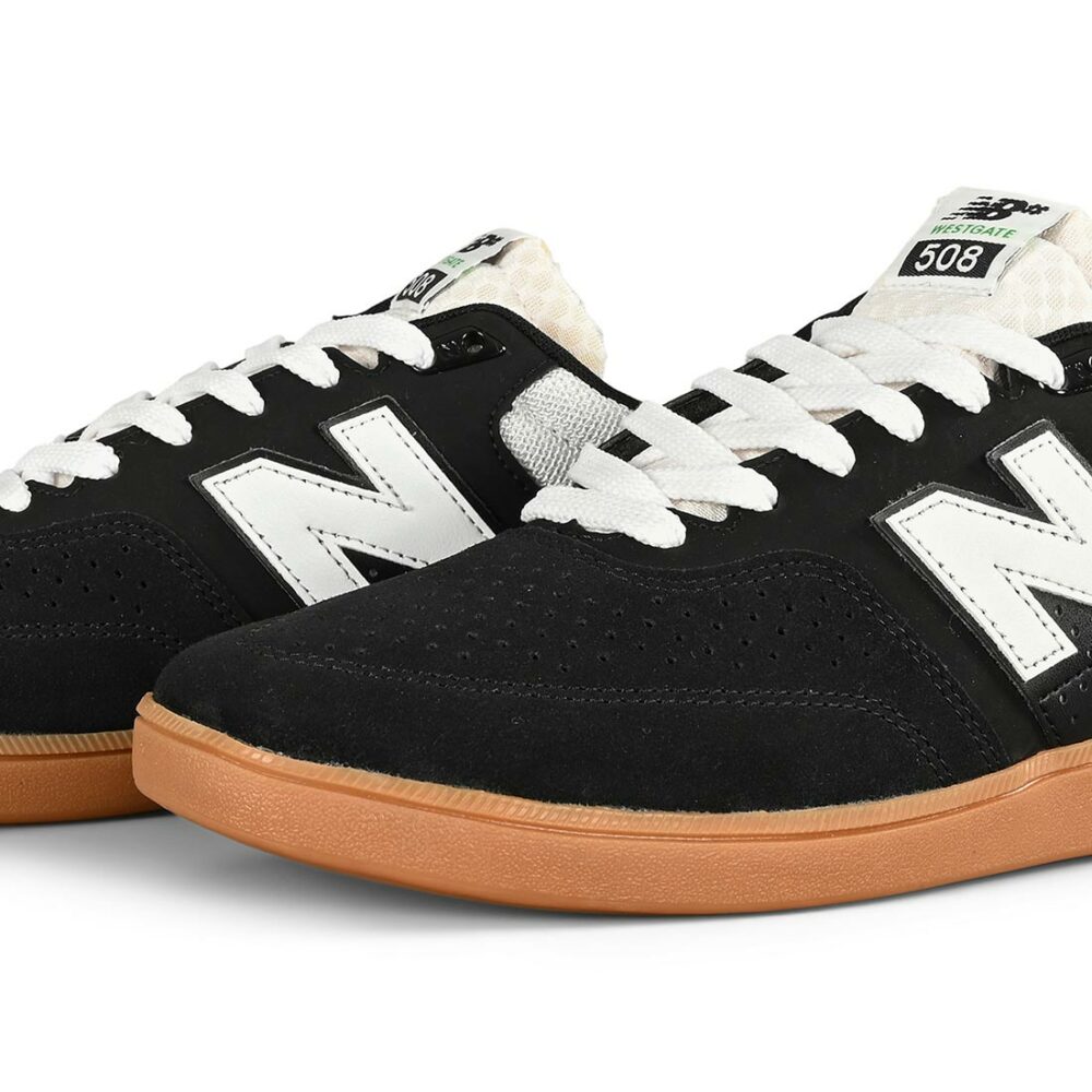 New Balance Numeric 508 Westgate Skate Shoes - Black/White