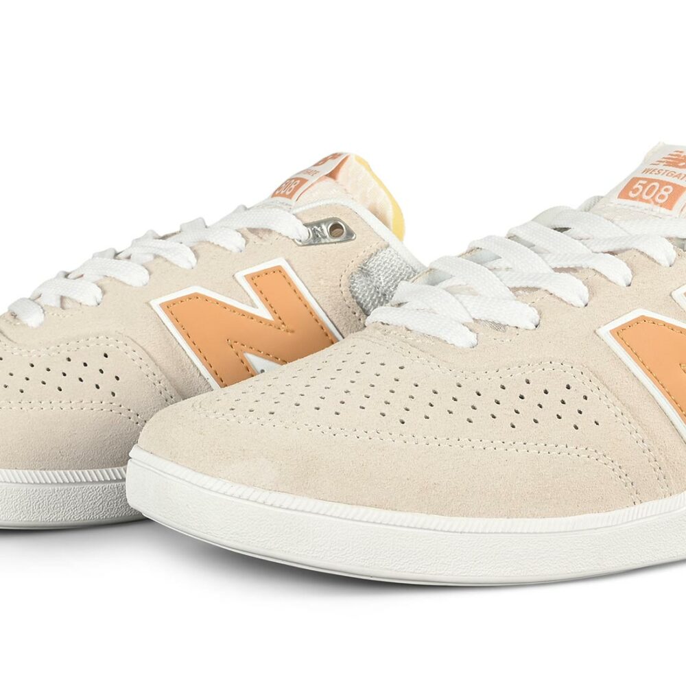 New Balance Numeric 508 Westgate Skate Shoes - White/Tan