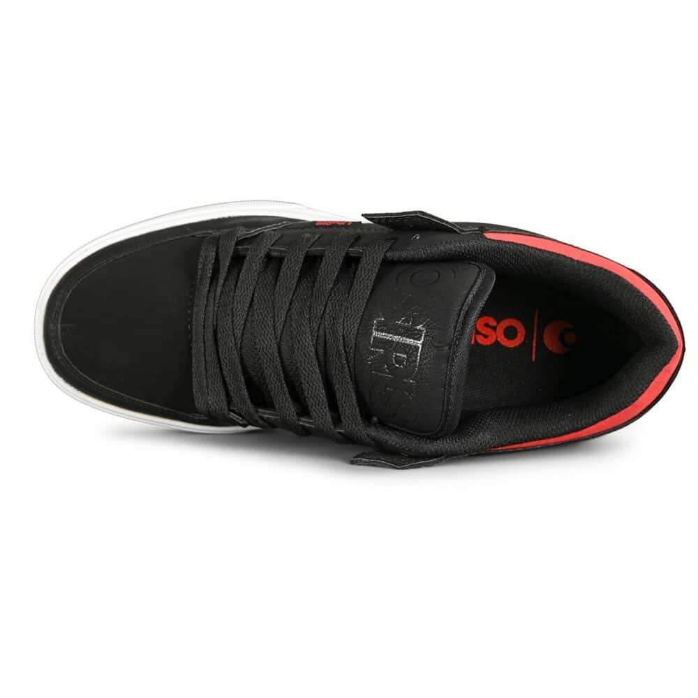 Osiris Protocol Skate Shoes - Black/Red/Diamond