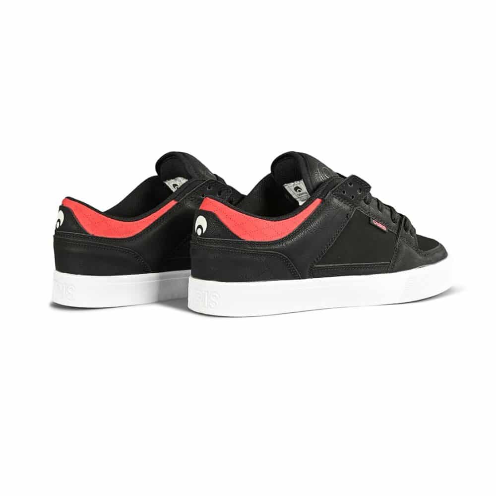 Osiris Protocol Skate Shoes - Black/Red/Diamond