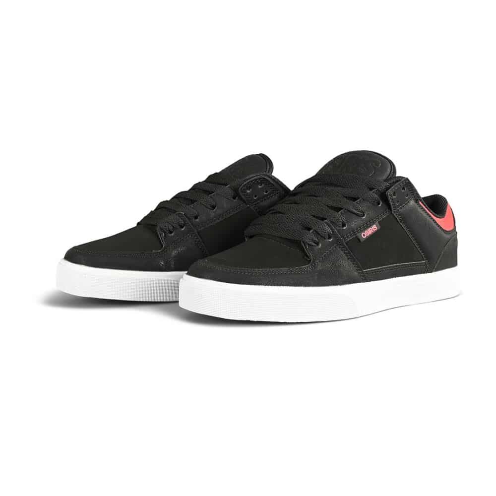 Osiris Protocol Skate Shoes - Black/Red/Diamond