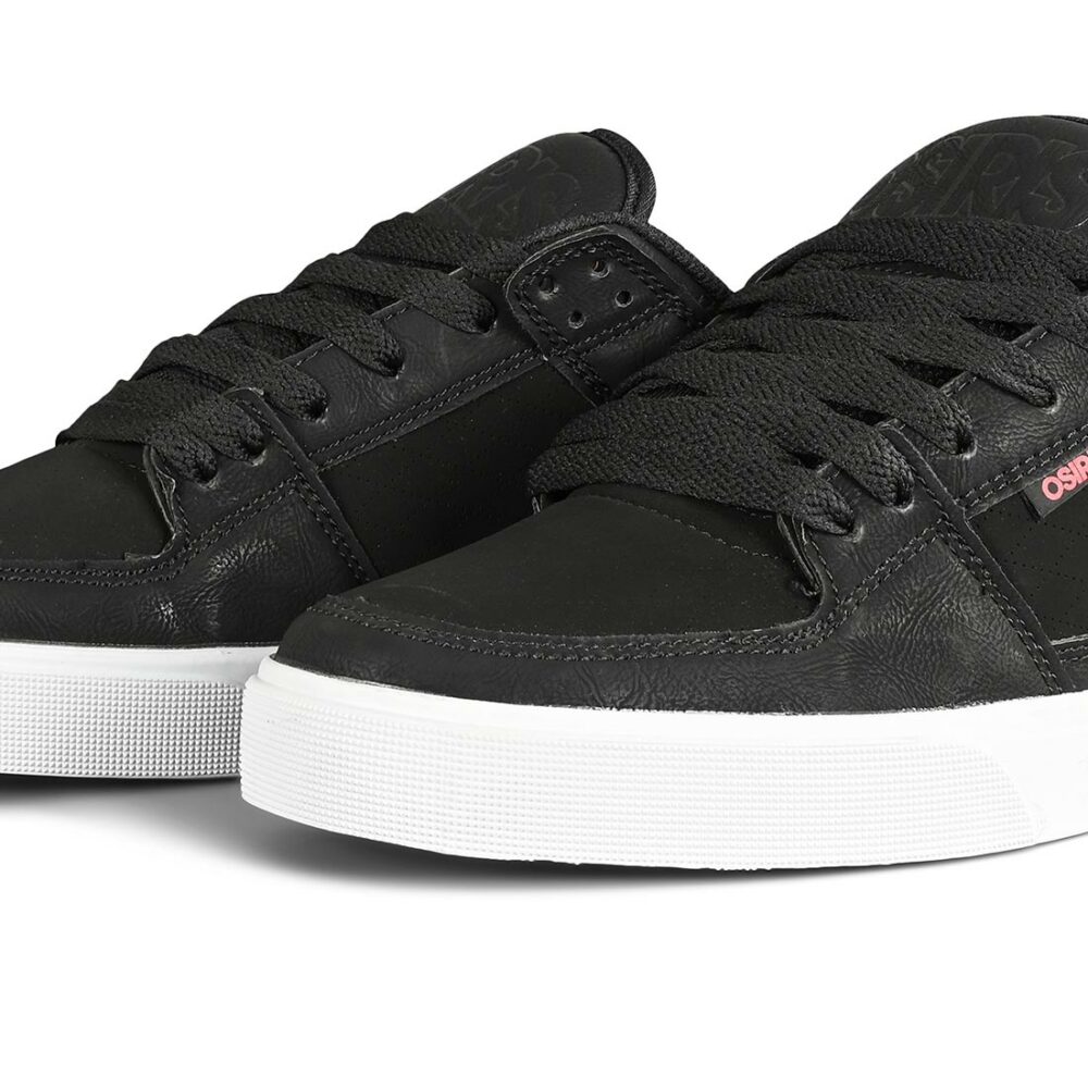 Osiris Protocol Skate Shoes - Black/Red/Diamond