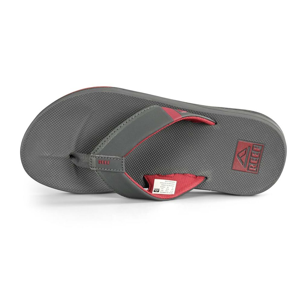 Reef Fanning Low Sandals - Raven/Red