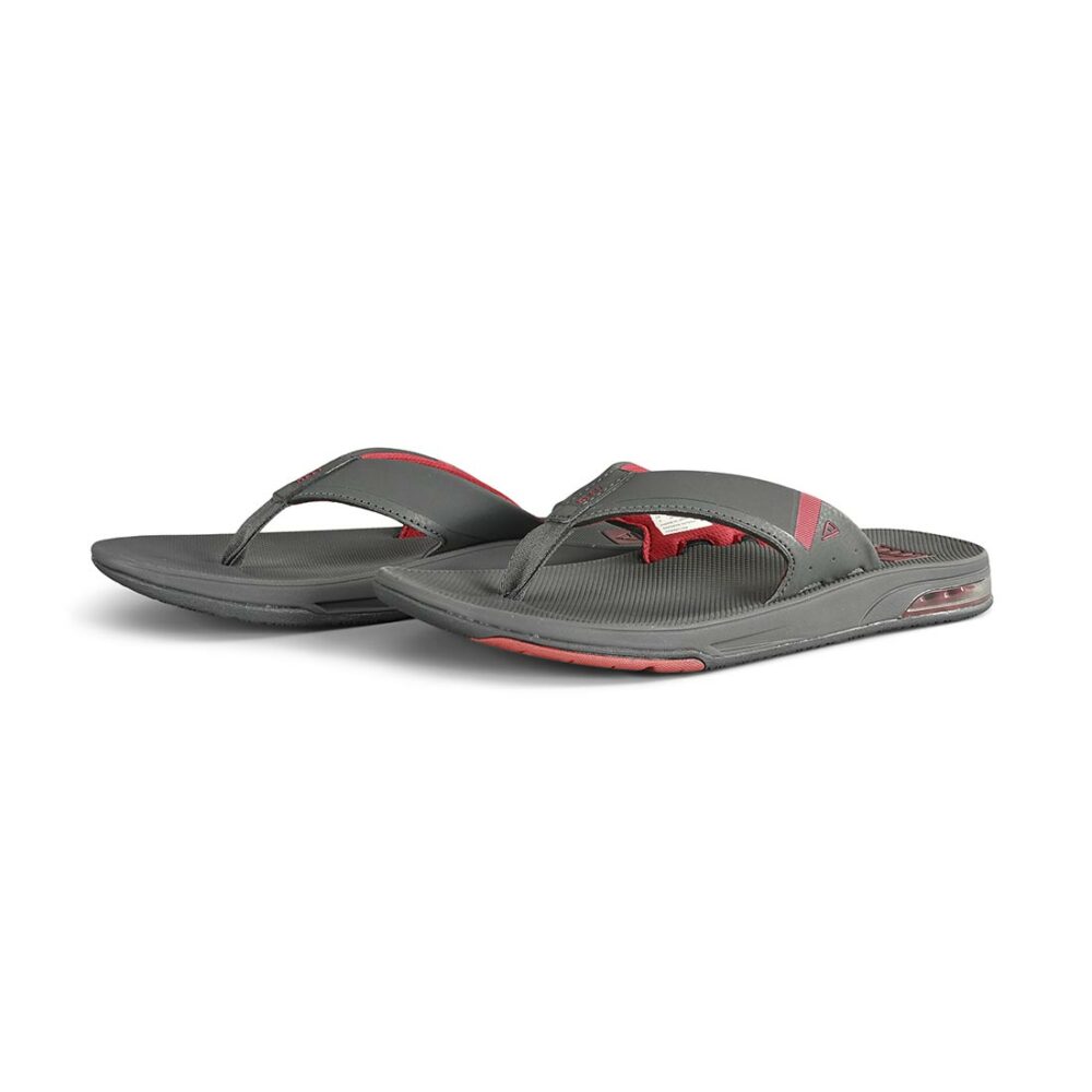 Reef Fanning Low Sandals - Raven/Red