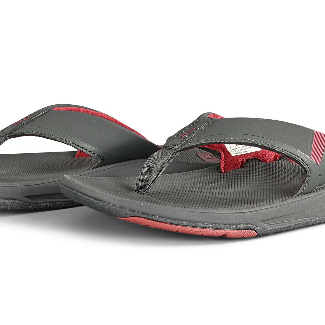 Reef Fanning Low Sandals Raven Red Supereight