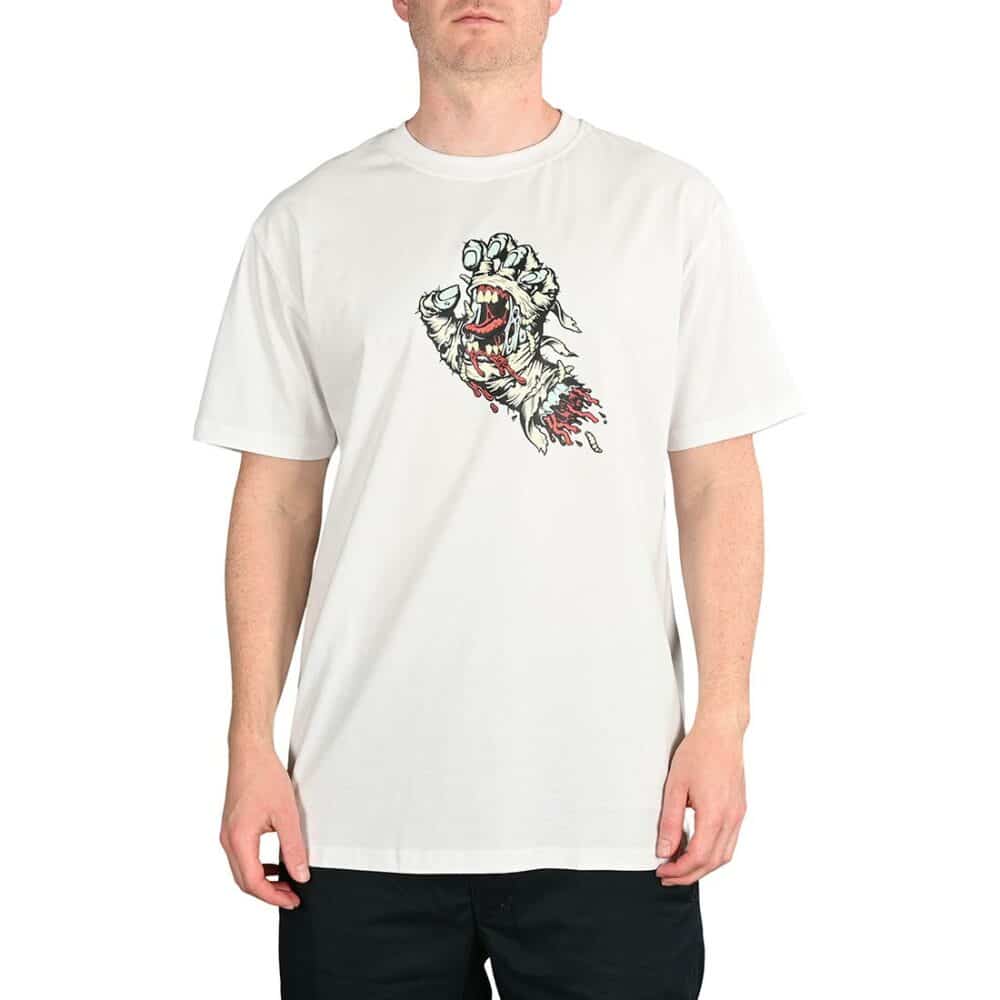 Santa Cruz Mummy Hand S/S T-Shirt - White