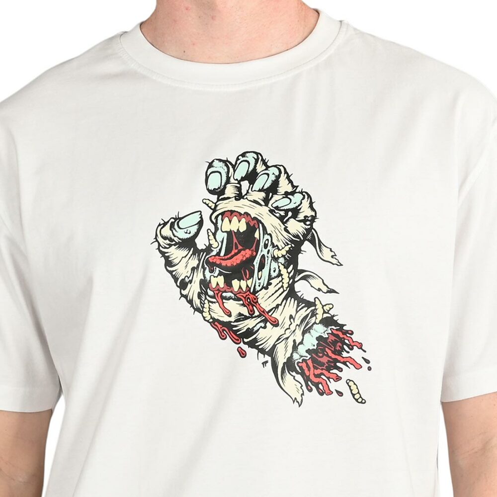 Santa Cruz Mummy Hand S/S T-Shirt - White