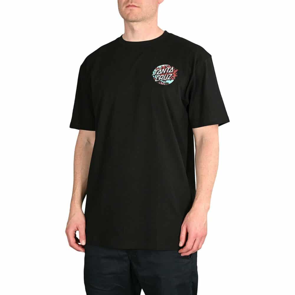 Santa Cruz Winkowski Aquatic Dot S/S T-Shirt - Black