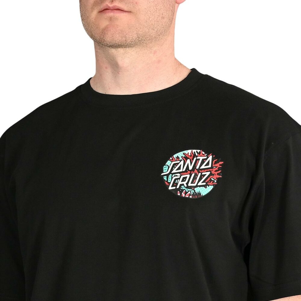 Santa Cruz Winkowski Aquatic Dot S/S T-Shirt - Black