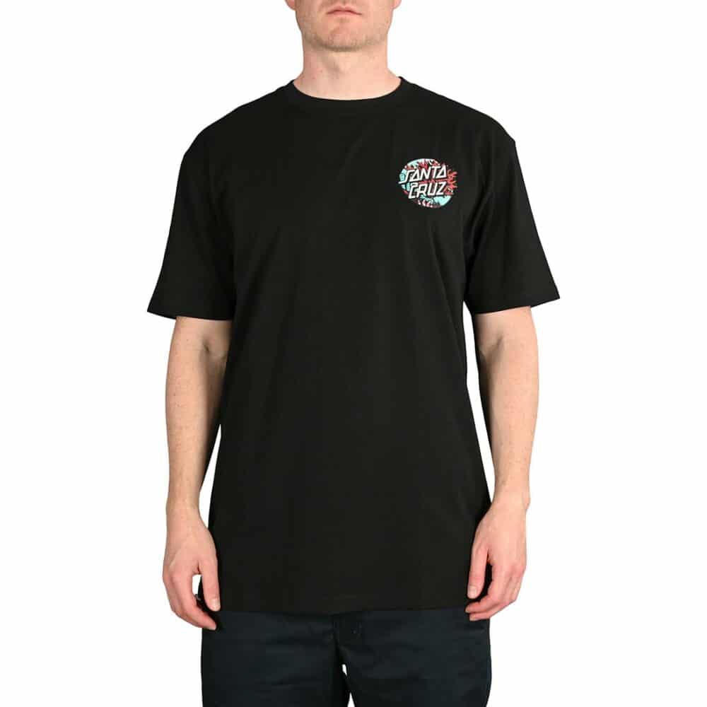 Santa Cruz Winkowski Aquatic Dot S/S T-Shirt - Black