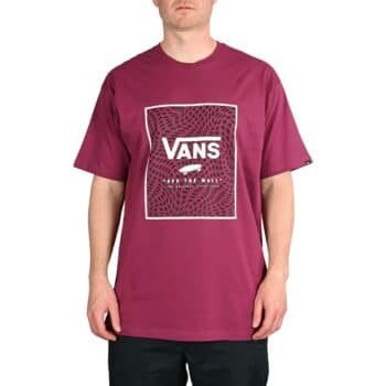 Vans Classic Print Box S/S T-Shirt - Purple Potion/Black