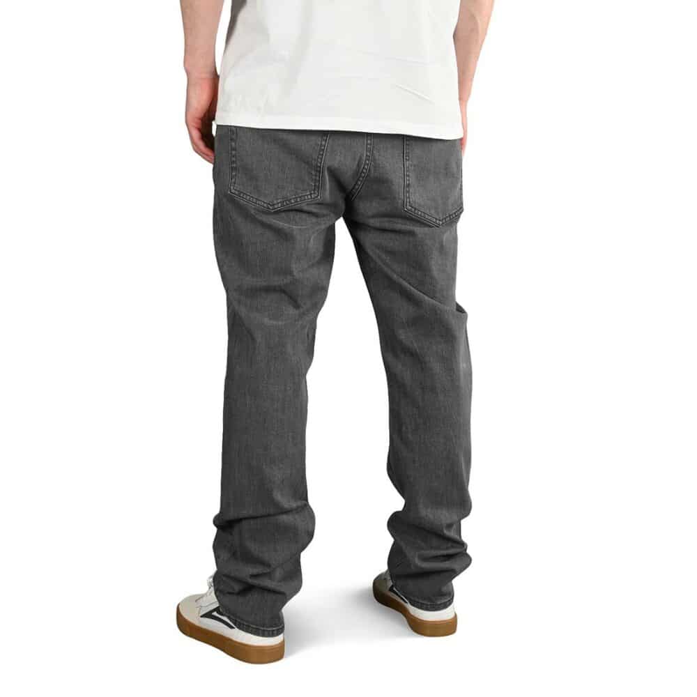 Volcom Solver Straight Fit Jeans - Easy Enzyme Grey