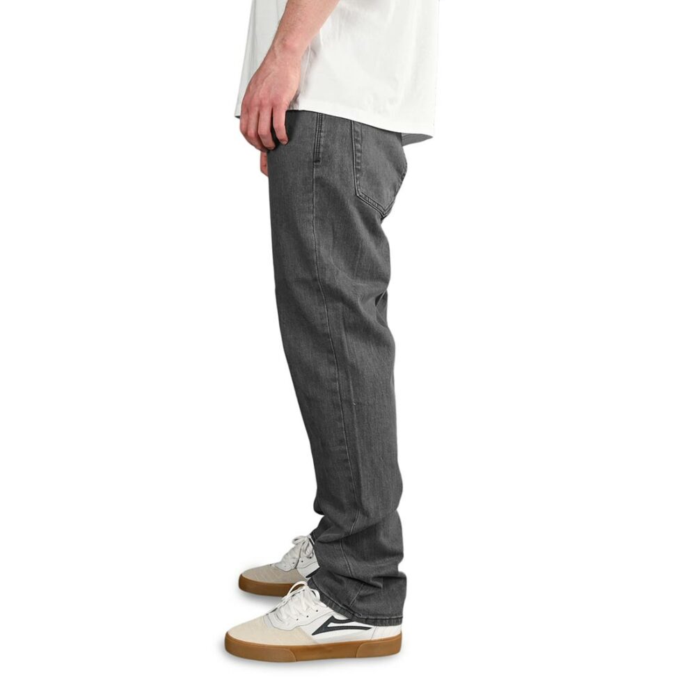 Volcom Solver Straight Fit Jeans - Easy Enzyme Grey