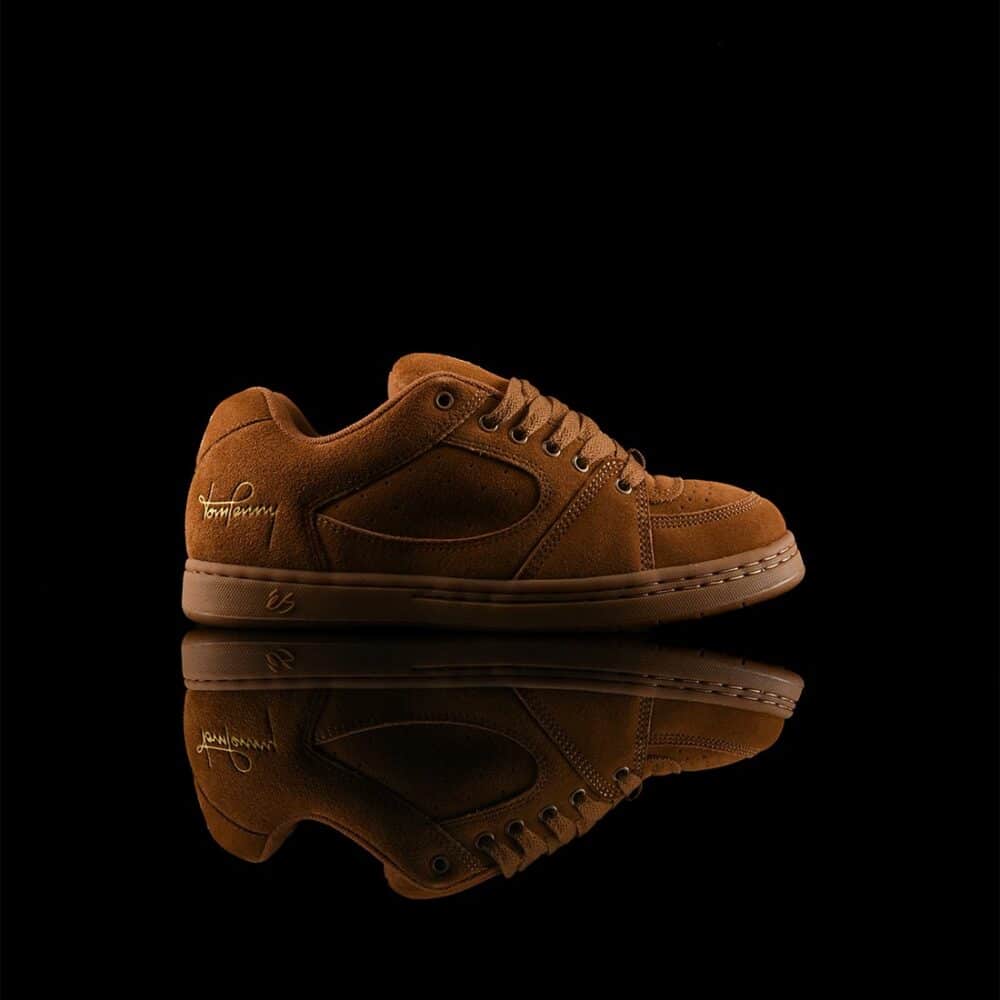 eS Penny Accel OG Skate Shoes - Brown/Gum