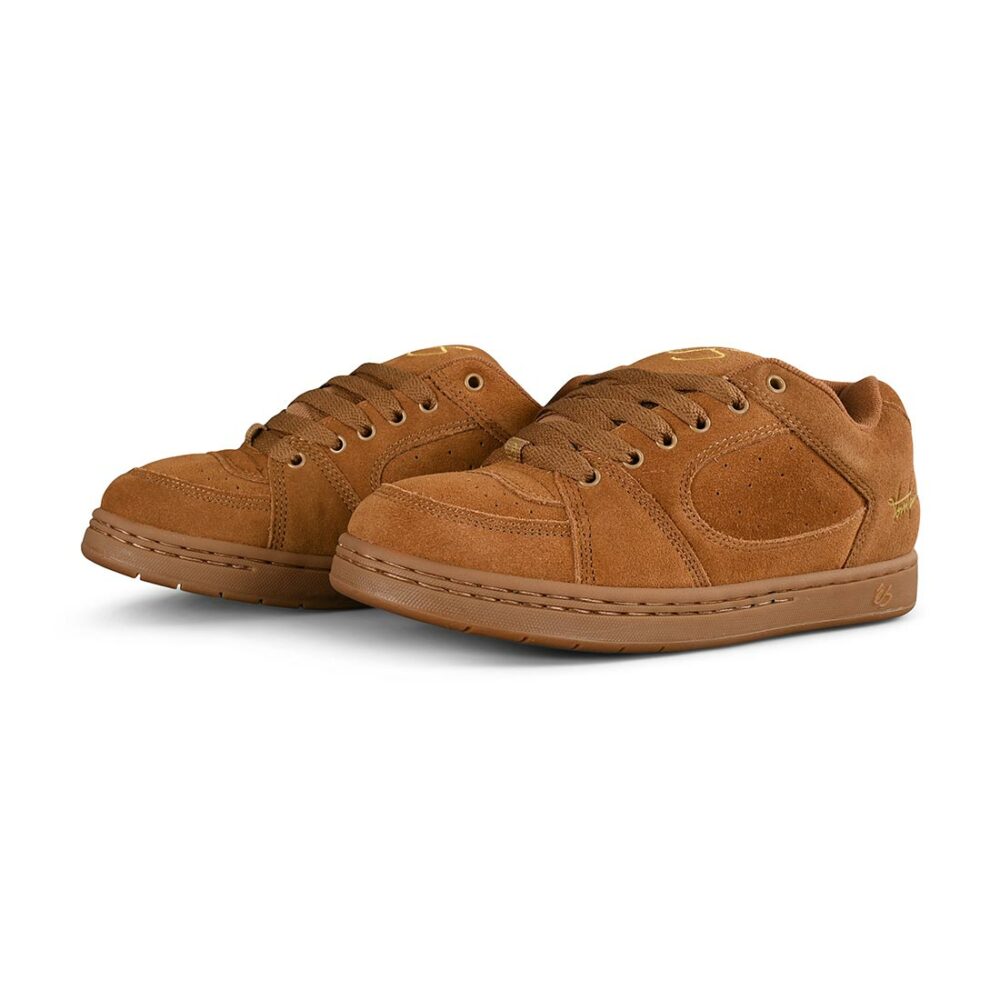 eS Penny Accel OG Skate Shoes - Brown/Gum