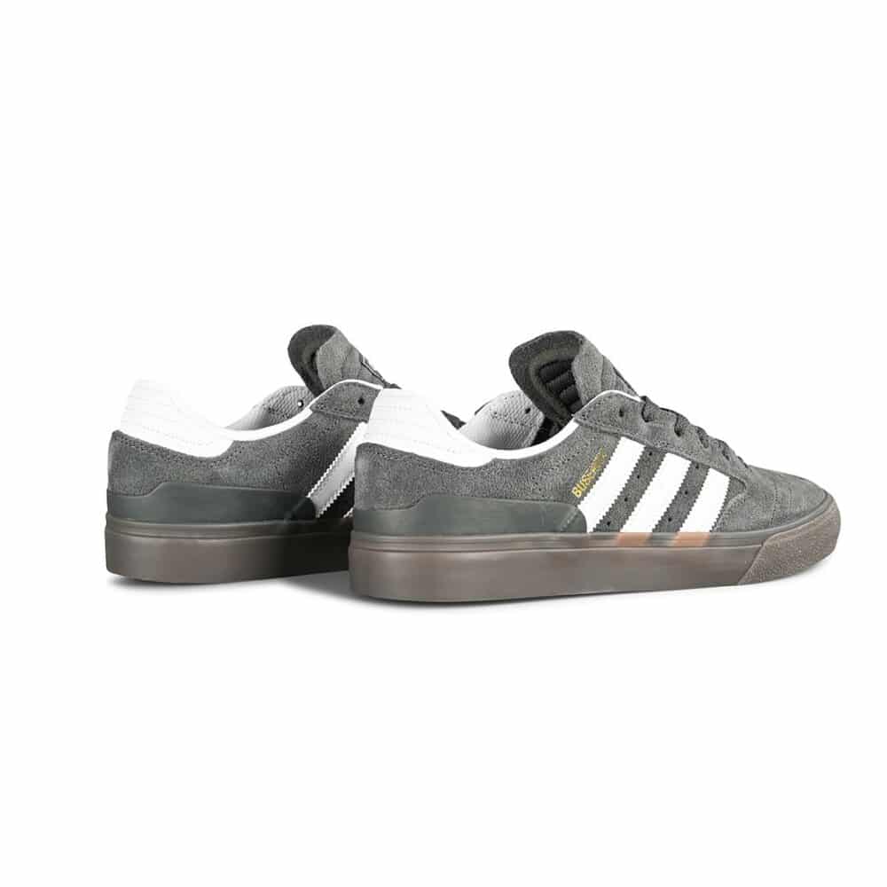 Adidas Busenitz Vulc II Skate Shoes - Grey/White/Blue Bird (Copy)