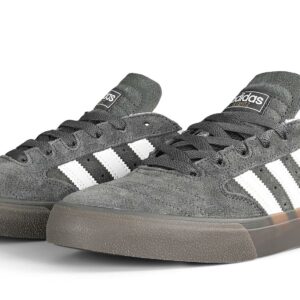 Adidas Busenitz Vulc II Skate Shoes Grey White Blue