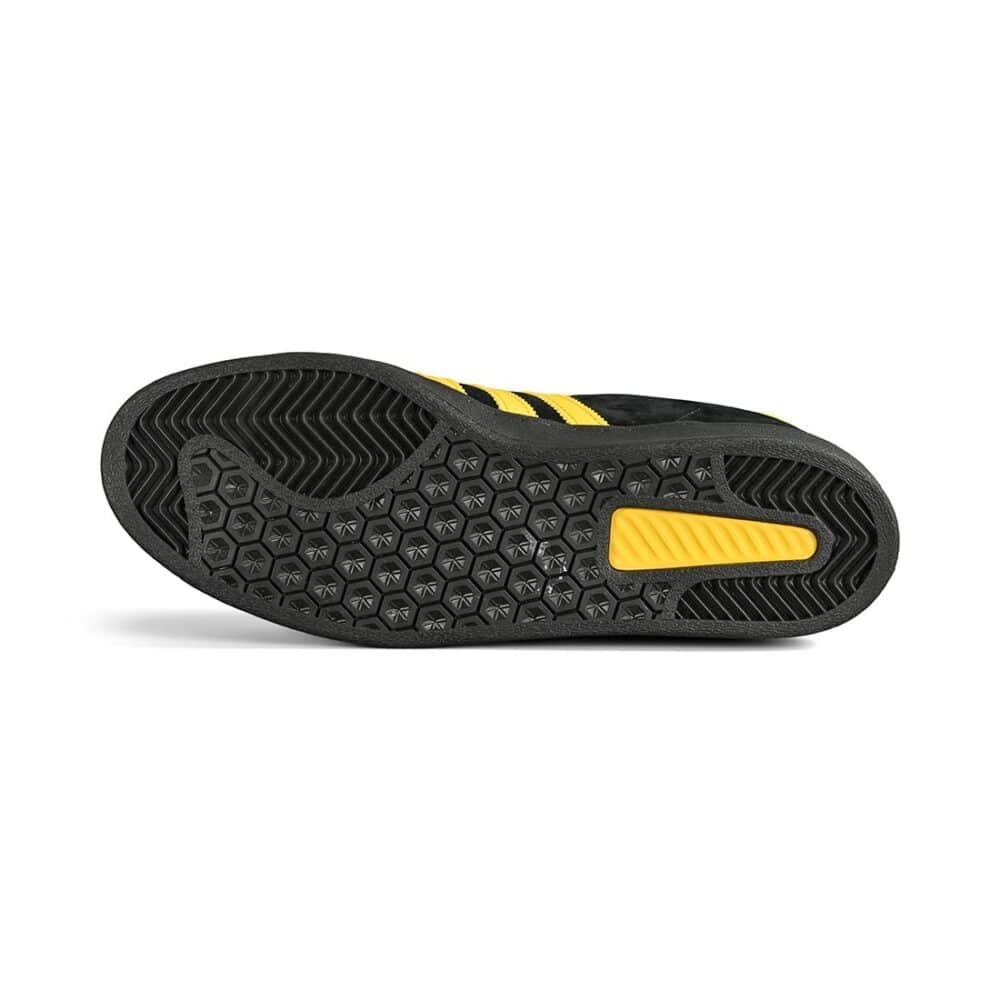 Adidas Campus ADV Skate Shoes - Core Black/Bold Gold/Core Black