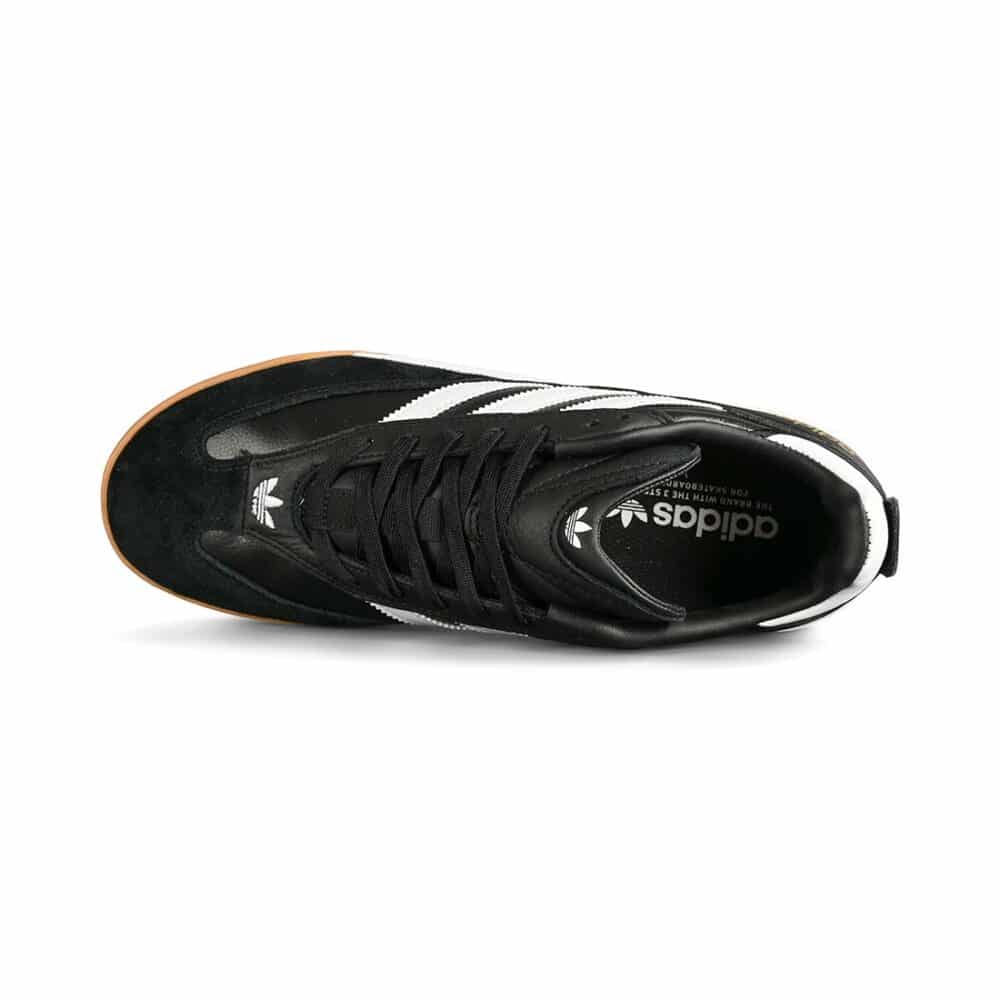 Adidas Copa Nationale Skate Shoes - Core Black/Cloud White/Gold