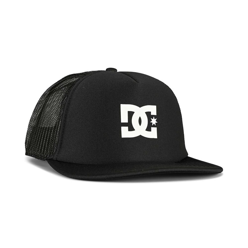 DC Gas Station Trucker Cap - Black