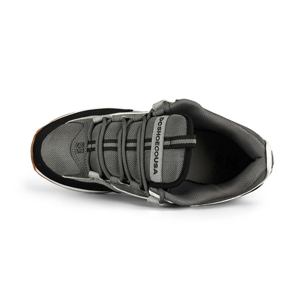 DC Kalis Lite Skate Shoes - Black/DK Grey/White