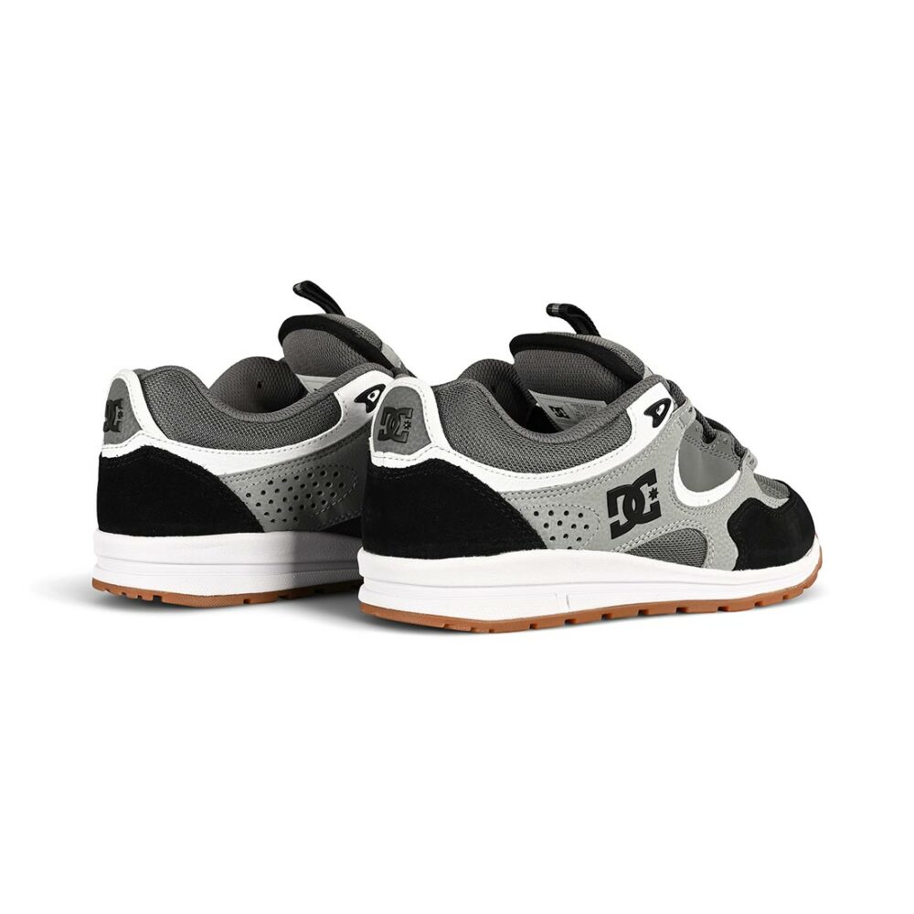 DC Kalis Lite Skate Shoes - Black/DK Grey/White