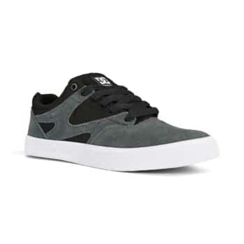 DC Kalis Vulc Skate Shoes - Grey/Black/Grey