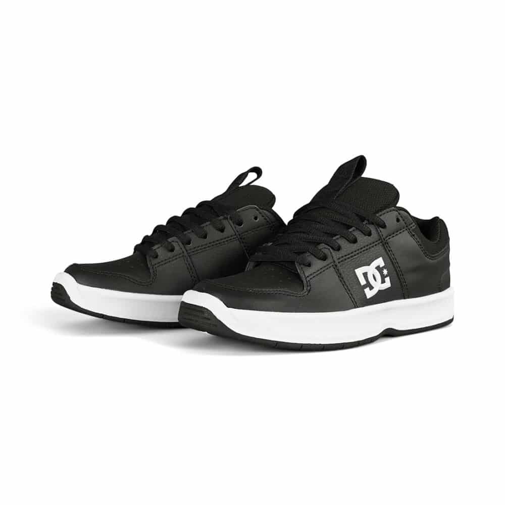 DC Lynx Zero (Youth) Skate Shoes - Black/White