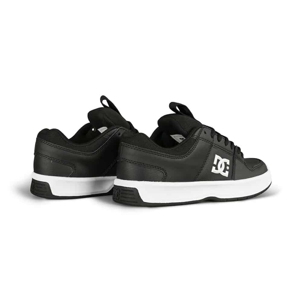 DC Lynx Zero (Youth) Skate Shoes - Black/White