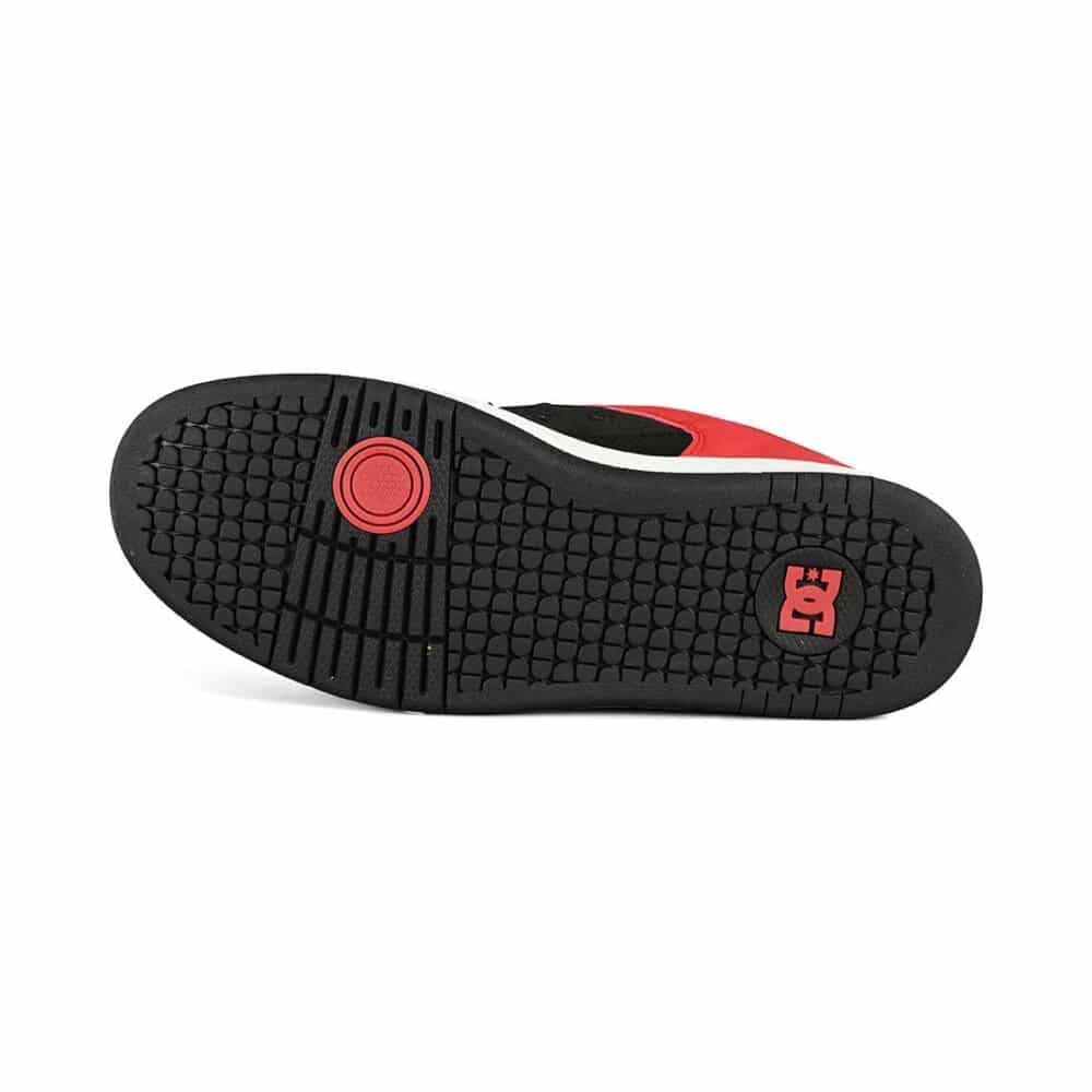 DC Manteca 4 Skate Shoes - Black/Athletic Red