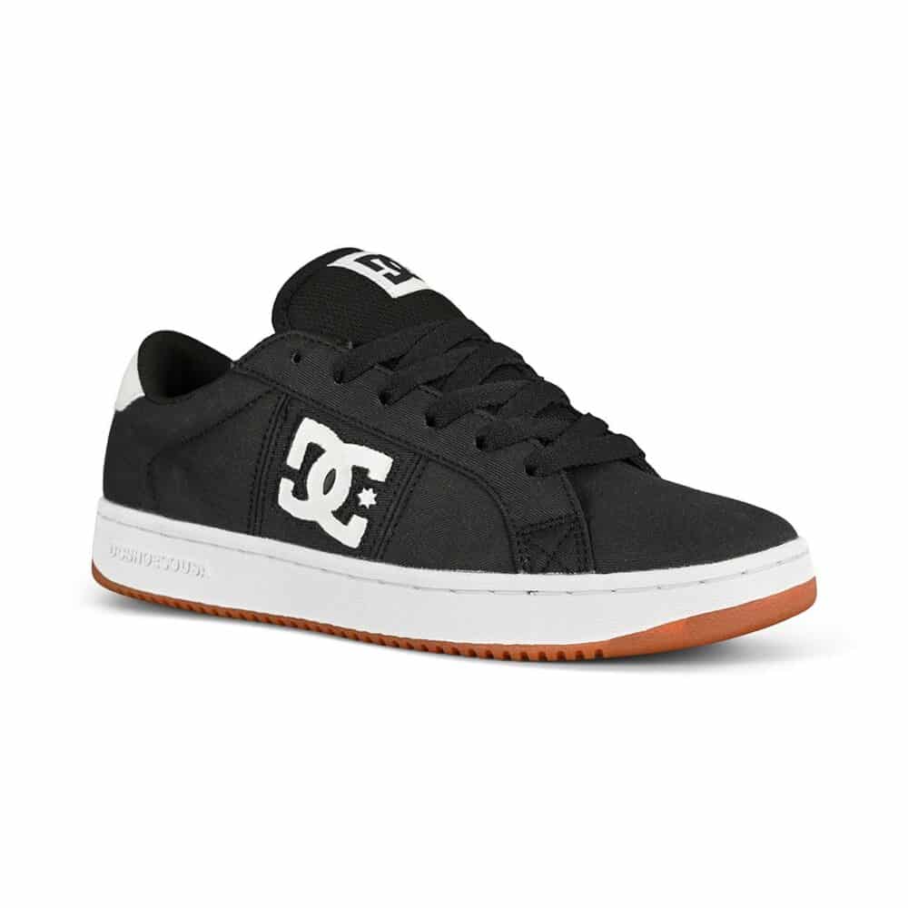 DC Striker Skate Shoes - Black/Black/White