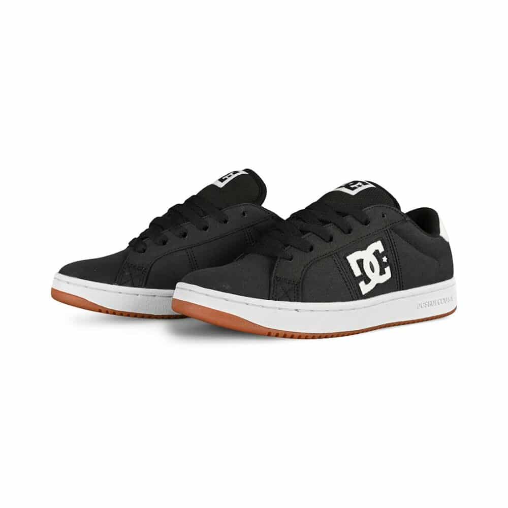 DC Striker Skate Shoes - Black/Black/White