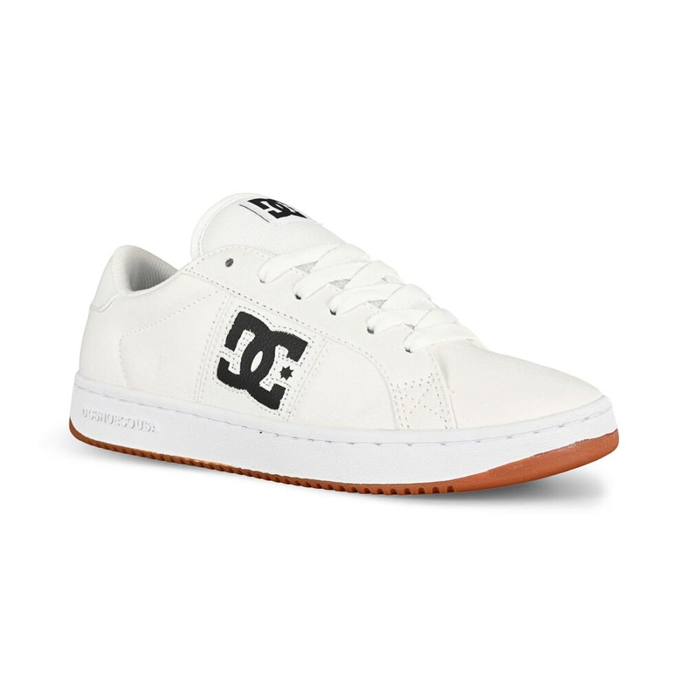 DC Striker Skate Shoes - White/White/Black